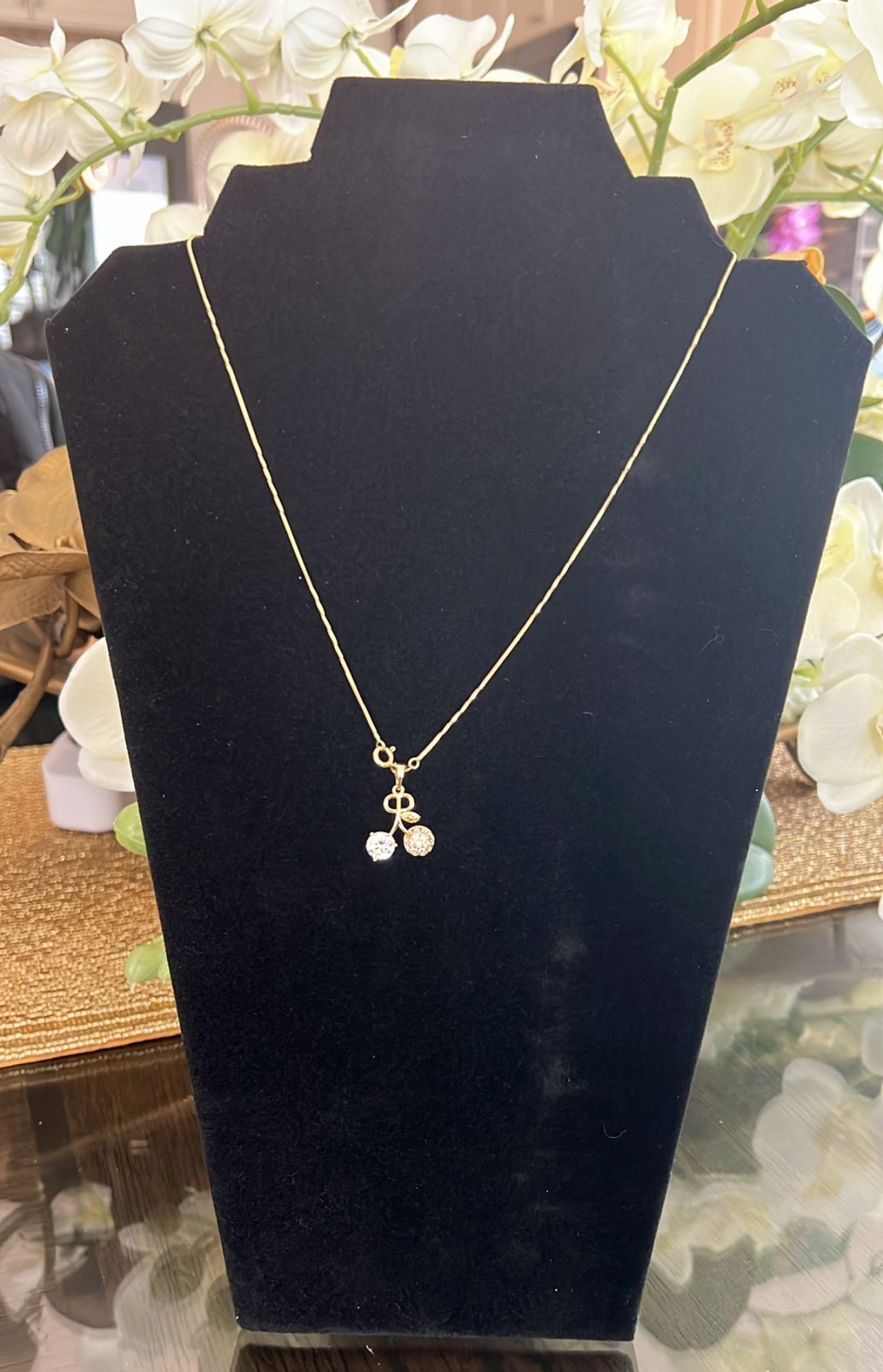 Cherry necklace