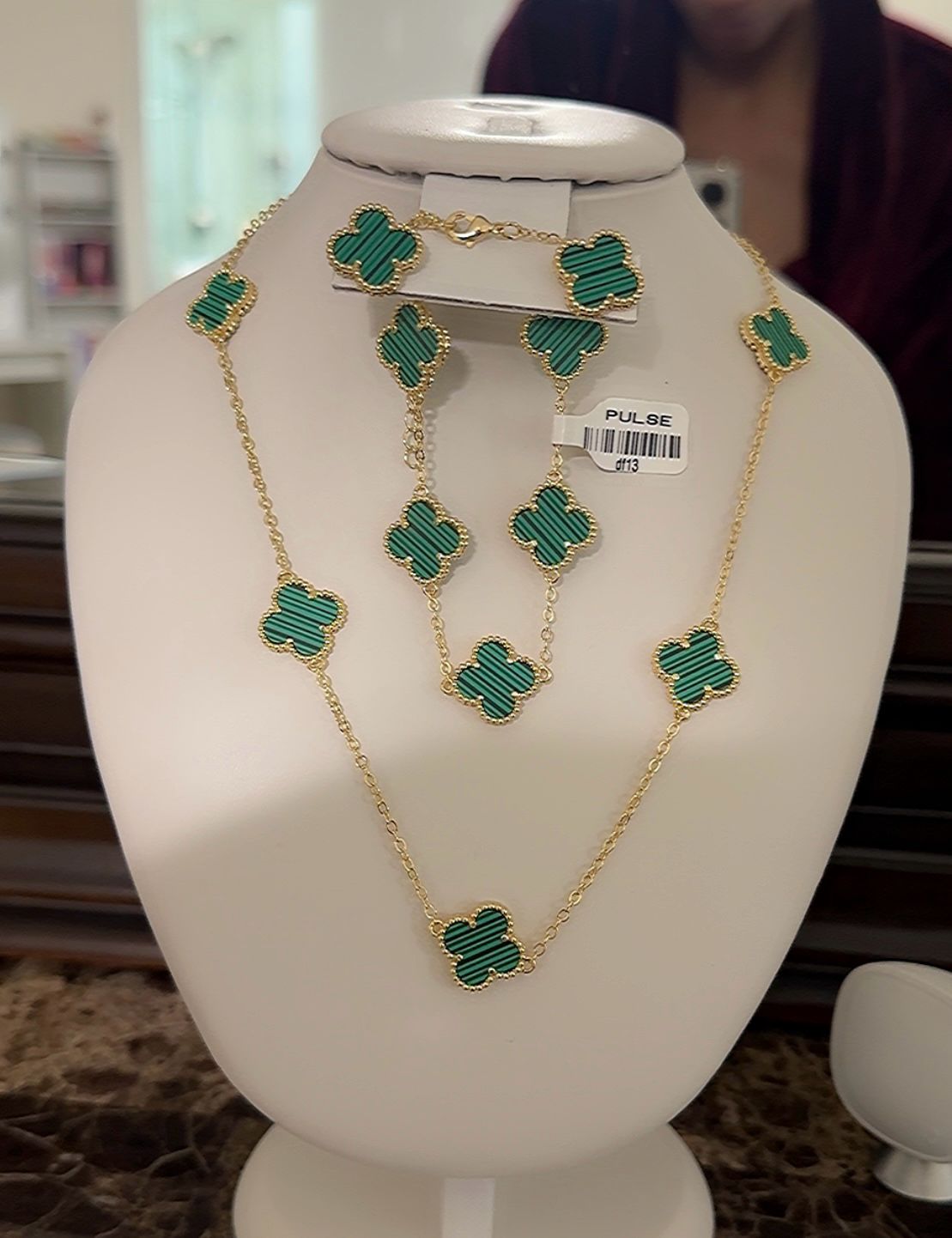 Clover Set bracelet and necklace