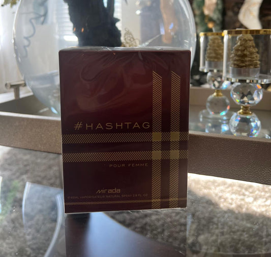 PARFUM # HASHTAG
POUR FEMME