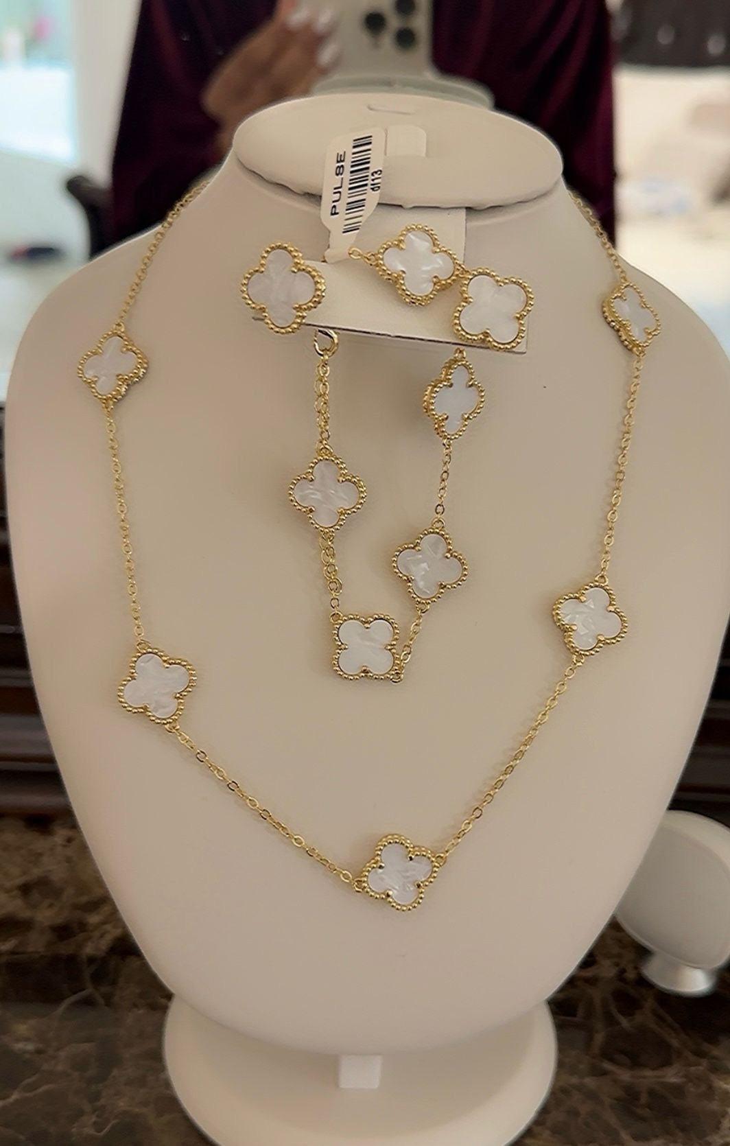 Clover Set bracelet and necklace