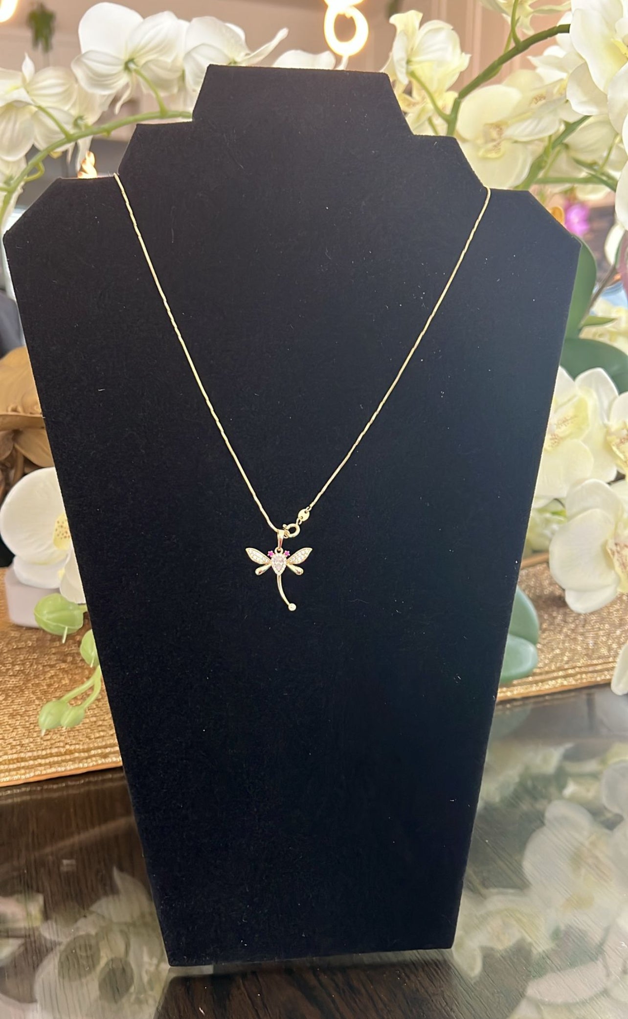 Libélula necklace