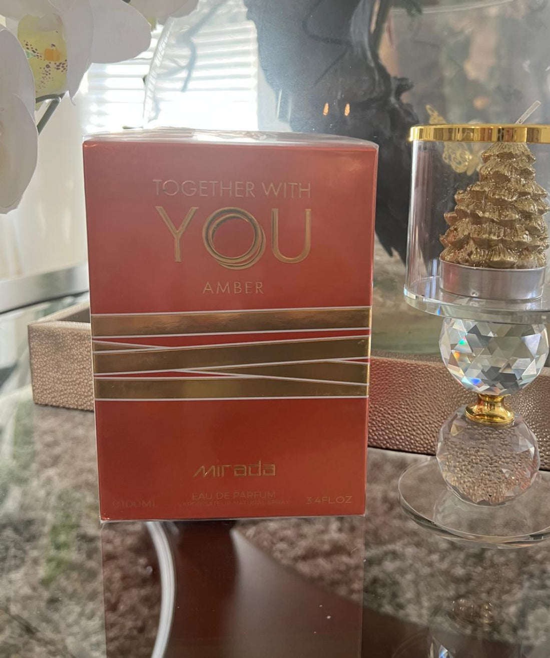 TOGETHER WITH YOU
AMBER PARFUM