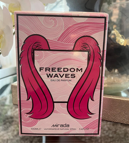 FREEDOM
WAVES
EAU DE PARFUM